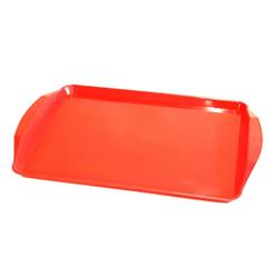 BANDEJA PLASTICA FAST FOOD ROJO