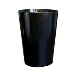 VASO PLASTICO APILABLE 300ML NEGRO