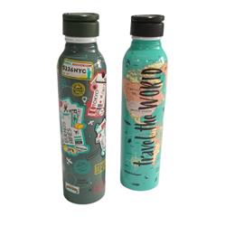 BOTELLA ALUMINIO T/ROSCA 500CC TRAVEL