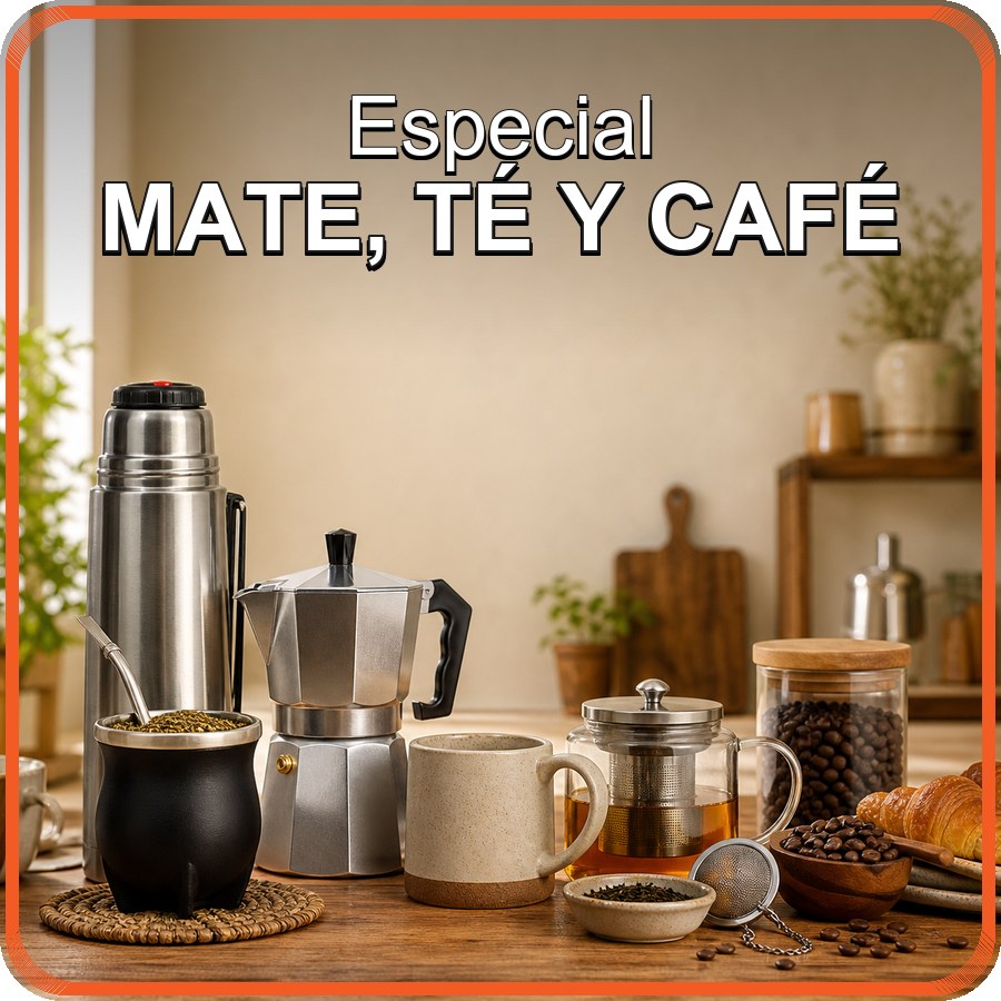 Especial mate te y cafe